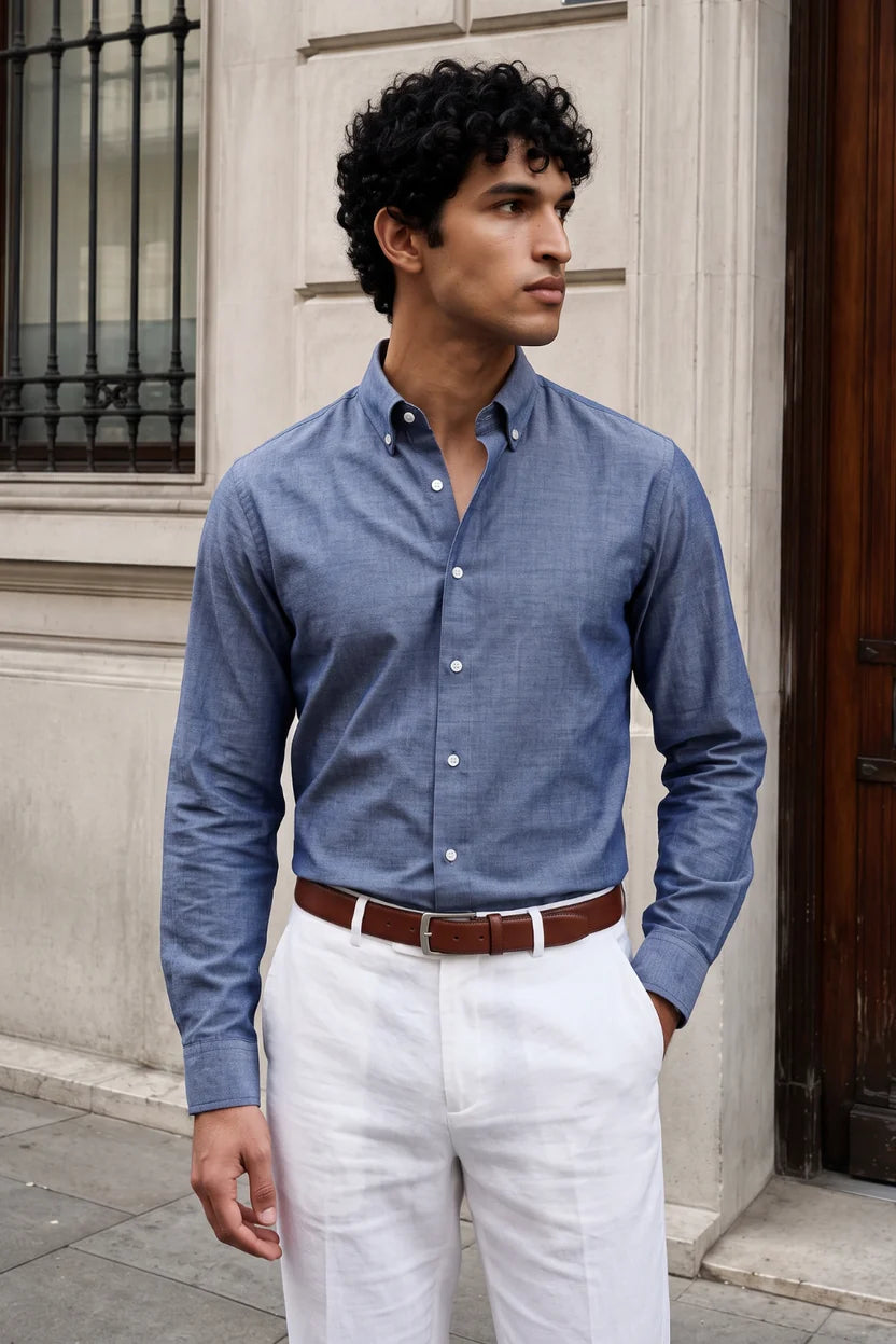 Everyday Linen Shirt - Dark Grey